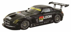 エブロ 1/43 LEON SLS SUPER GT300 2013 Okayama Test #62 完成品(中古 未使用品)　(shin