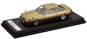 ignition model 1/43 トヨタ ソアラ 2800GT リミテッド (Z10) ゴールド/ブラウン 完成品(中古 未使用品)　(shin