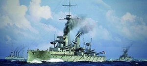 トランペッター 1/700 イギリス海軍戦艦 HMS ドレッドノート 1915 プラモデル　(shin