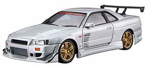 青島文化教材社 1/24 ザ・チューンドカーシリーズ No.50 ニッサン C-WEST BNR34 スカイラインGT-R 2002 プラモデル(中古 未使用品)　(shin