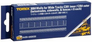 TOMIX Nゲージ ワイドレール用 壁C391内 C354外 3種×8枚入 3084 鉄道模型用品(中古 未使用品)　(shin