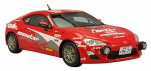 (中古品)LA-X 1/43 トヨタ 86 ベストカーウィズモンスター86 2012年 全日本ラリー　(shin