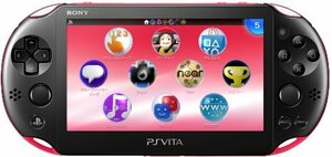 PlayStation Vita Wi-Fiモデル ピンク/ブラック (PCH-2000ZA15)【メーカー生産終了】　(shin