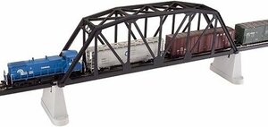 HO KIT Code 83 46cm Through Truss Bridge, Black(中古 未使用品)　(shin