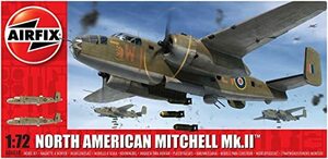 エアフィックス 1/72 イギリス空軍 ノースアメリカン ミッチェル Mk.2 プラモデル X6018(中古品)　(shin