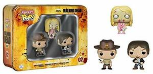 ウォーキング・デッド Walking Dead フィギュア 3体セット (Pocket Pop! Vinyl Figure) [並行輸入品](中古 未使用品)　(shin