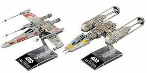 スター・ウォーズ Xウイング・スターファイター & Yウイング・スターファイター 1/144スケール プラモデル(中古品)　(shin