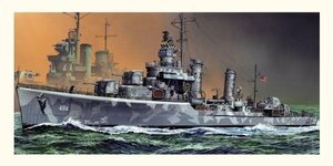 ドラゴン 1/350 U S S 駆逐艦 ブキャナン DD-484 1942 プラモデル(中古品)　(shin