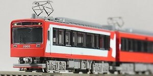 Nゲージ NT134 箱根登山鉄道2000形 グレッシャー・エクスプレス塗装 (3両セット)(中古品)　(shin