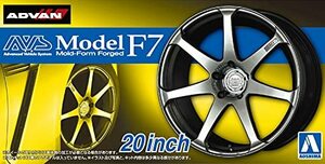 青島文化教材社 1/24 ザ・チューンドパーツシリーズ No.82 AVS モデルF7 20インチ プラモデル用パーツ(中古品)　(shin