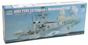 トランペッター 1/350 イギリス海軍 23型フリゲート HMS モントローズ F236 プラモデル(中古 未使用品)　(shin