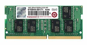 Transcend ノートPC用 PC4-17000(DDR4-2133) 16GB 1.2V対応 260pin SO-DIMM (中古品)　(shin