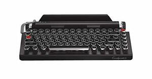 Qwerkywriter レトロタイプライター Bluetoothキーボード US配列 Qwerkywriter S(中古品)　(shin