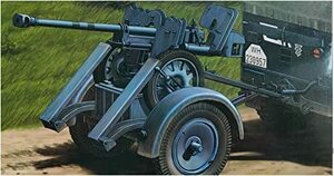 ブロンコモデル 1/35 独・PzB41ゲルリッヒ28mm対戦車砲歩兵型+移動用トレーラー(中古品)　(shin