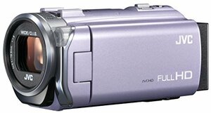 JVCKENWOOD JVC ビデオカメラ EVERIO 内蔵メモリー32GB バイオレット GZ-E765-V(中古品)　(shin