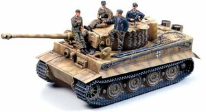 タミヤ MM タイガーI後期型エース搭乗車 (限定(中古品)　(shin