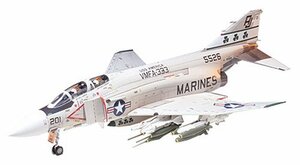 タミヤ 1/32 エアークラフトシリーズ No.08 アメリカ海軍 マクダネル ダグラス F-4J ファントムII マリーン プラ(中古品)　(shin