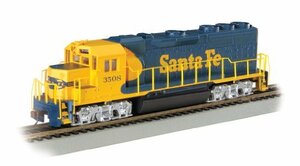 Bachmann Industries gp40?DCC Equipped Locomotive Santa Fe # 3508?HO Scaleトレイン車、ブルー/イエロー(中古品)　(shin