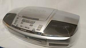 【中古品】 Panasonic パナソニック　RX-MDX3-S シルバー　パーソナルMDシステム　（CD/MD　(shin