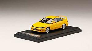 MARK43 1/43 ホンダインテグラ TYPE R (DB8) 1998 サンライトイエロー (カスタムカラーバージョン) 完成品(中古品)　(shin