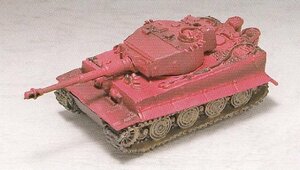 1/144　ワールドタンクミュージアム　Series 02 シークレットアイテム ティーガーI 後期型重戦車 通称「赤
