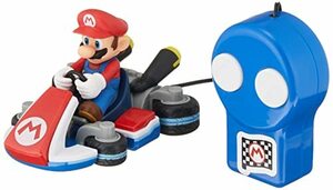 リモートコンロオールカー マリオカート(マリオ)(中古品)　(shin