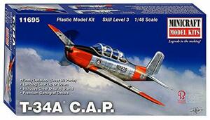 ミニクラフト 1/48 T-34A C.A.P. シビル・エア・パトロール プラモデル MC11695(中古品)　(shin