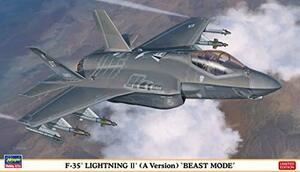 ハセガワ 1/72 アメリカ空軍 F-35 ライトニングII A型 ビーストモード プラモデル 02315(中古 未使用品)　(shin