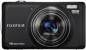 FUJIFILM デジタルカメラ FinePix T400 光学10倍 ブラック F FX-T400B(中古品)　(shin