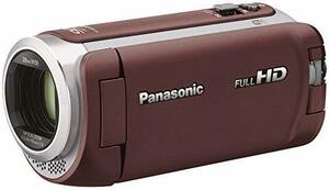 パナソニック HDビデオカメラ 64GB ワイプ撮り 高倍率90倍ズーム ブラウン HC-W590M-T(中古 未使用品)　(shin