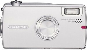 OLYMPUS デジタルカメラ i:robe IR-300(シルバー)(中古品)　(shin