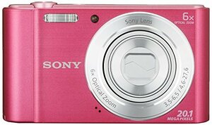 【中古 良品】 ソニー SONY デジタルカメラ Cyber-shot W810 光学6倍 ピンク DSC-W810-P　(shin