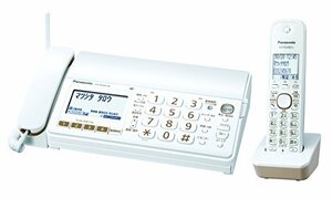 パナソニック おたっくす デジタルコードレスFAX 子機1台付き 1.9GHz DECT準拠方式 ホワイト KX-PD303DL-W　(shin