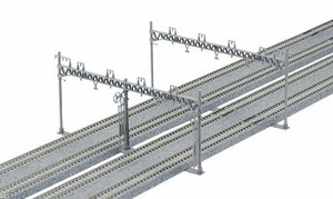 KATO Nゲージ 4線式ワイド架線柱 10本入 23-064 鉄道模型用品(中古品)　(shin