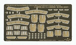 1/700 最上型用 20.3cm砲塔 放熱板(中古品)　(shin