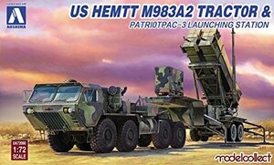 青島文化教材社 1/72 アメリカ陸軍 HEMTT M983&パトリオットPAC3発射機 プラモデル UA72080(中古 未使用品)　(shin