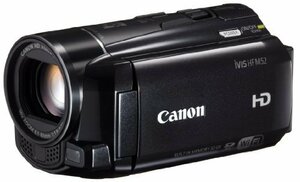 Canon デジタルビデオカメラ iVIS HF M52 ブラック 光学10倍ズーム フルフラットタッチパネル IVISHFM52BK　(shin