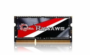 G.SKILL Ripjawsシリーズ8ギガバイト204ピンDDR3はSO-DIMM DDR3L1600(中古品)　(shin