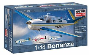 Minicraft Bonanza Airplane Model Kit (1/48 Scale) [並行輸入品](中古品)　(shin