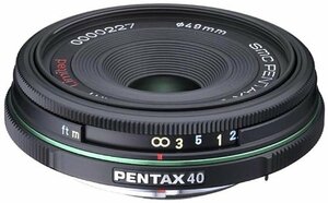 PENTAX リミテッドレンズ パンケーキレンズ 標準単焦点レンズ DA40mmF2.8 Limited Kマウント APS-Cサイズ 　(shin