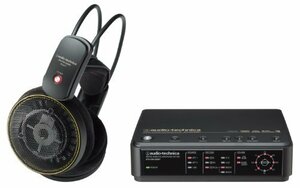 audio-technica オープン型サラウンドワイヤレスヘッドホンシステム ATH-DWL5500　(shin