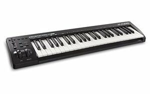 M-Audio USB MIDIキーボード 49鍵 ピアノ音源ソフト付属 Keystation49 III(中古 未使用品)　(shin