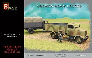 プラッツ 1/72 ドイツ陸軍 トラック 2両セット プラモデル PH7610(中古品)　(shin