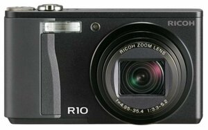 【中古 良品】 RICOH デジタルカメラ R10 ブラック R10BK　(shin