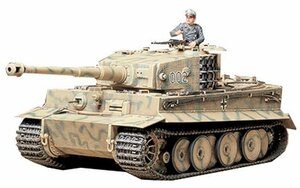 タミヤ 1/35 ミリタリーミニチュアシリーズ タイガーI型 中期生産型(中古品)　(shin