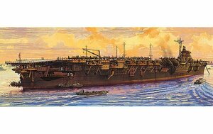 青島文化教材社 1/700 ウォーターライン No.206 日本海軍航空母艦 葛城(未使用品)　(shin