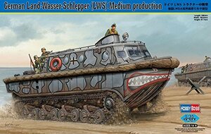 ホビーボス 1/35 ファイティングヴィークルシリーズ ドイツ LWSトラクター 中期型 プラモデル(中古品)　(shin