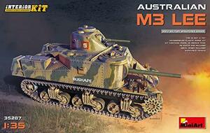 ミニアート 1/35 オーストラリア軍 M3 LEEインテリアキット 内部再現 プラモデル MA35287(中古品)　(shin