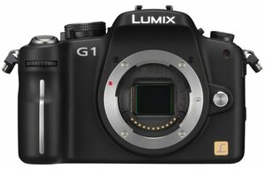 パナソニック デジタル一眼カメラ LUMIX (ルミックス) G1 ボディ コンフォートブラック DMC-G1-K　(shin