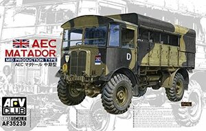 AFVクラブ 1/35 AECマタドールトラック 中期型 プラモデル(中古 未使用品)　(shin